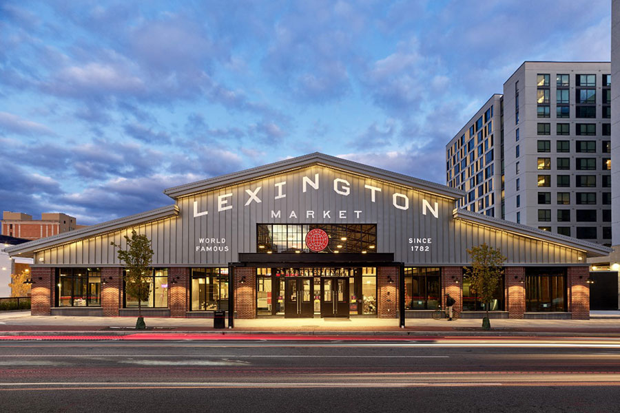 Lexington Market in West Baltimore