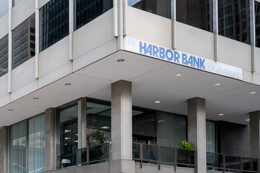 The new headquarters building on W Fayette Street